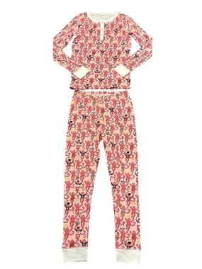 Roller Rabbit Monkey Pajamas Boston Edition NWT